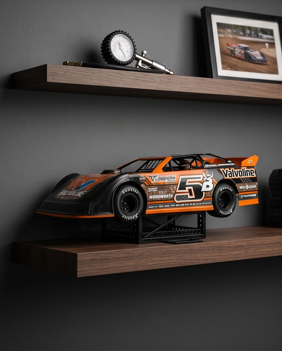 1:24 Scale Die Cast Dirt Car Pit Lift